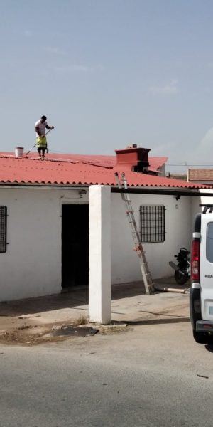 IMPERMEABILIZACION TEJADO CLUB MOTERO CHURRIANA